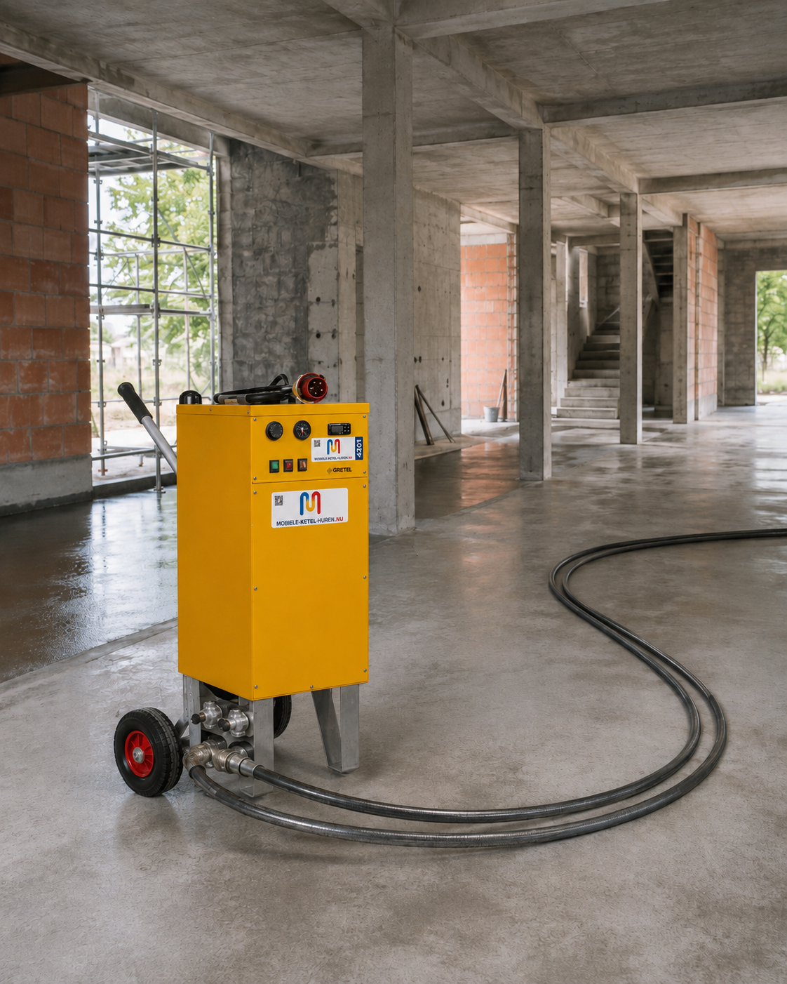 mobiele ketel chape drogen 2